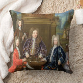 Elihuエール(1648-1721年) Devonshiの第2公爵 クッション (ブランケット)