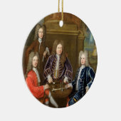 Elihuエール(1648-1721年) Devonshiの第2公爵 セラミックオーナメント (右)