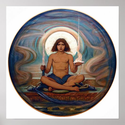 Elihu Vedderによるしきい値のキーパー ポスター (正面)