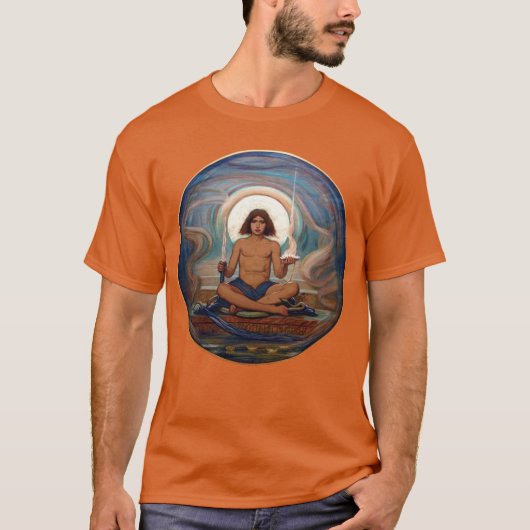 Elihu Vedderによるしきい値のキーパー Tシャツ (正面)