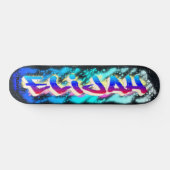 ELIJAHグラフィカスタマイズティスケートボード スケートボード (横)