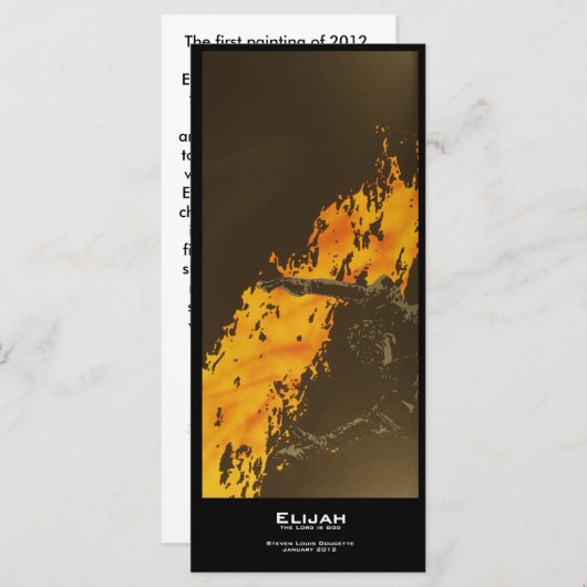 「Elijah」値ブックマーク (正面/裏面)