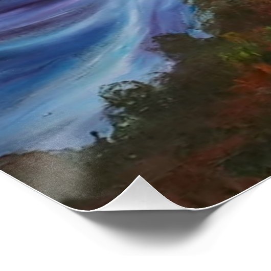 Elijah and the Prophets of Baal on Mount Carmel ポスター (コーナー)