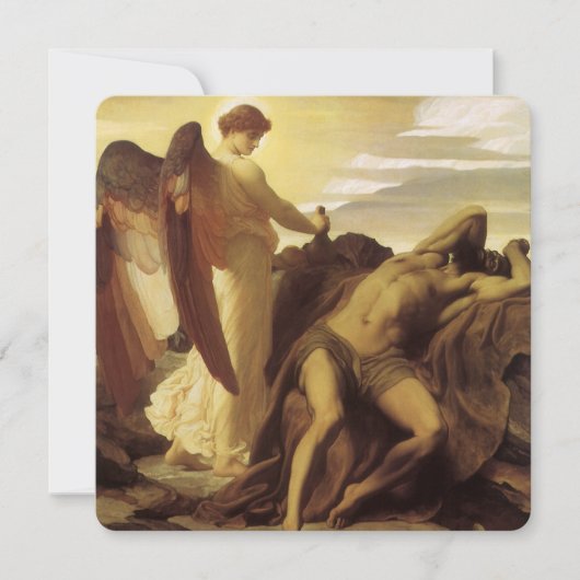 Elijah in Wilderness by Lord Frederic Leighton (正面)