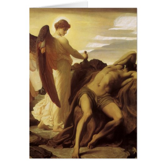 Elijah in Wilderness by Lord Frederic Leighton (正面)