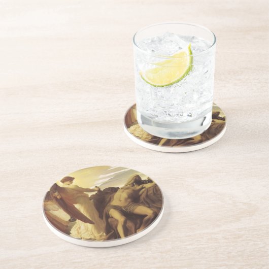 Elijah in Wilderness by Lord Frederic Leighton コースター (側面)