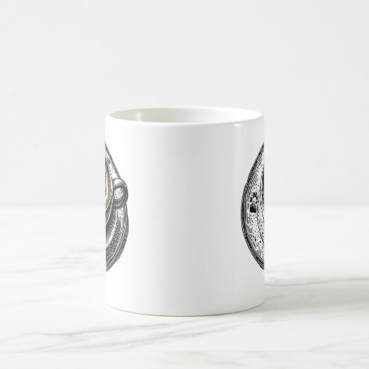 Eline in My Cup コーヒーマグカップ (中央)