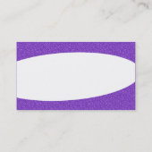 Elipical - Violetエンボステクスチャ 名刺 (裏面)