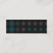 elipses: ネオン青: スキニー名刺 (裏面)