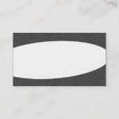 Eliptical – ダークグレーエンボステクスチャ 名刺 (裏面)
