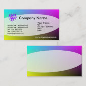 Eliptical - CMYK 名刺 (正面/裏面)