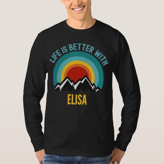 ElisaデートすることElisa Tシャツ (正面)