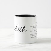 Elisabeth マグカップ (中央)