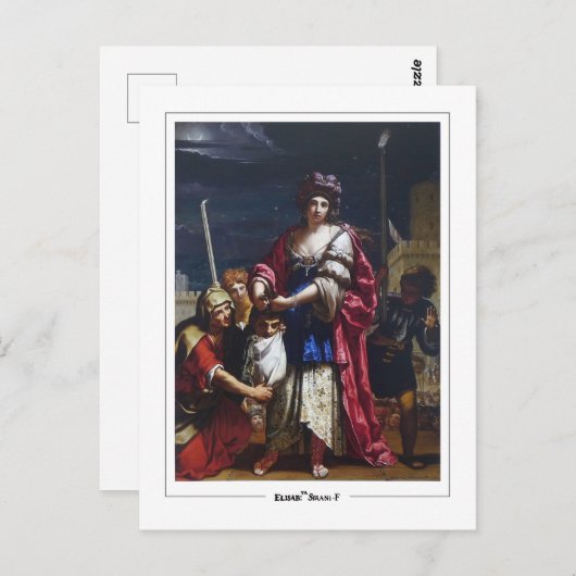 Elisabetta Sirani #10 -ファインアートはがき ポストカード (正面/裏面)