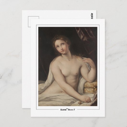 Elisabetta Sirani #159 -ファインアートはがき ポストカード (正面/裏面)