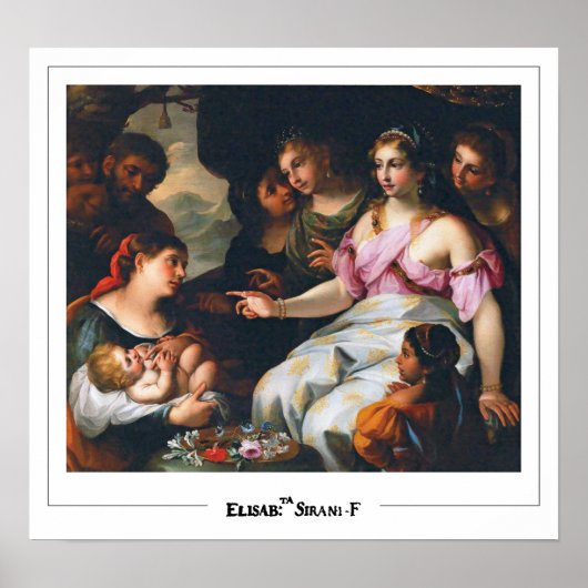 Elisabetta Sirani Zedign Art Poster #4 ポスター (正面)