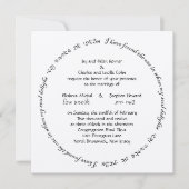 Elishevaのカスタム3.2 招待状 (正面)