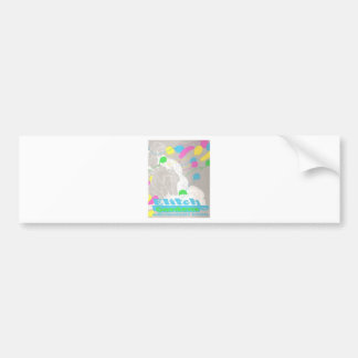 Elitchは遊園地庭いじりをします バンパーステッカー