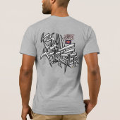 ElitEブル・テリア考えーの頭 Tシャツ (裏面)