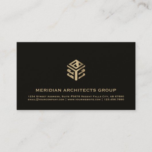 Elite Architect名刺 名刺 (正面)
