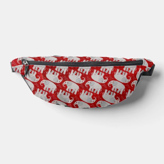 Elite Elephant 2-Sided Print Fanny-Pack ファニーパック (レイダウン)