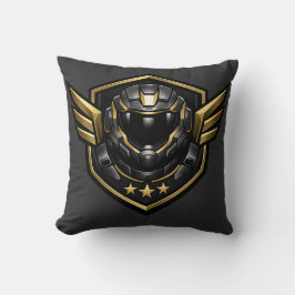 Elite Space Crew Exploration Division Throw Pillow クッション