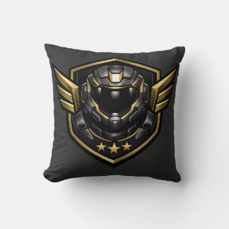 Elite Space Crew Exploration Division Throw Pillow クッション