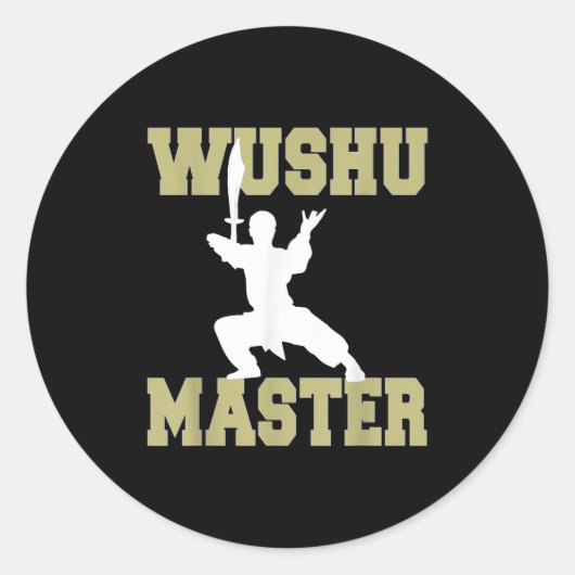 Elite Warrior Mastery In Traditional Wushu Wean Se ラウンドシール (正面)