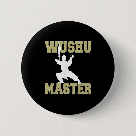 Elite Warrior Mastery In Traditional Wushu Wean Se 缶バッジ (正面)