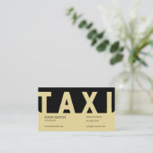 EliteTaxiドライバ 名刺 (スタンド正面)