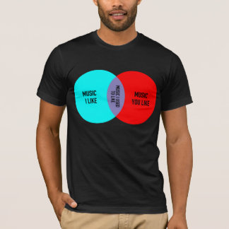 Elitist venn diagram tee tシャツ