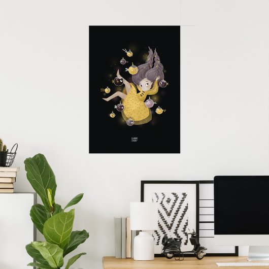 ELIXIR FISH by Alexandra Dikaia ポスター (ホームオフィス)