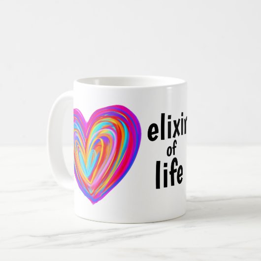 Elixir of Life Mug コーヒーマグカップ (正面左)