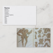 「Elizabeからののためのヘンリーリー装甲のスーツ、 名刺 (正面/裏面)