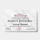 Elizabeth A. Ouellette Brou バッジ (正面)