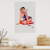 Elizabeth Austin Poster恋しく思によるBehavvin氏 ポスター (キッチン)