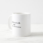 Elizabeth Barrett Browning Inspirational Mug コーヒーマグカップ (正面左)