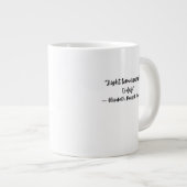 Elizabeth Barrett Browning Inspirational Mug ジャンボコーヒーマグカップ (正面右)