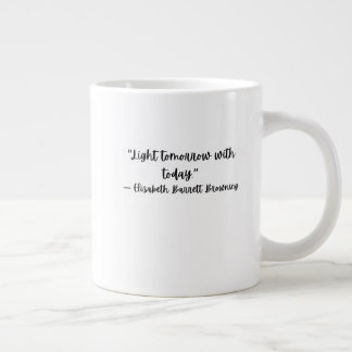 Elizabeth Barrett Browning Inspirational Mug ジャンボコーヒーマグカップ