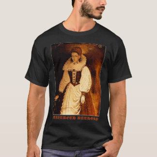 Elizabeth Bathory Countess Vampire Goth Graphic  Tシャツ