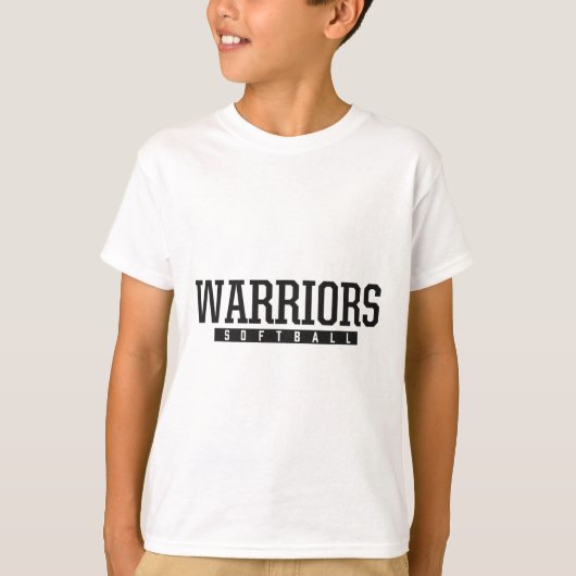 Elizabeth Forward Warriors ソフトボール Tシャツ (正面)