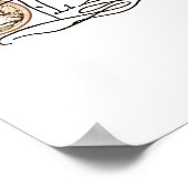 Elizabeth I署名（バージョン2） ポスター (角)