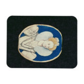 Elizabeth I、ミニチュアポートレート(未完) マグネット (横)