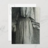 Elizabeth Siddal, May 1854 ポストカード (正面/裏面)