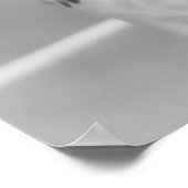 Elizabeth Taylor Photo Print, Black and White ポスター (角)