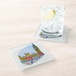 Elizabeth Tower, aka Big Ben ガラスコースター