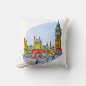 Elizabeth Tower, aka Big Ben クッション (正面)