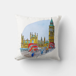 Elizabeth Tower, aka Big Ben クッション