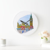 Elizabeth Tower, aka Big Ben ラージ壁時計 (ホーム)