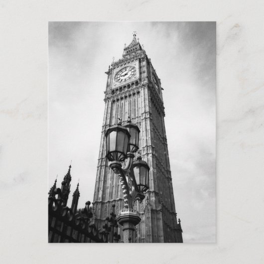 Elizabeth Tower Westminster, London UKポストカード ポストカード (正面)